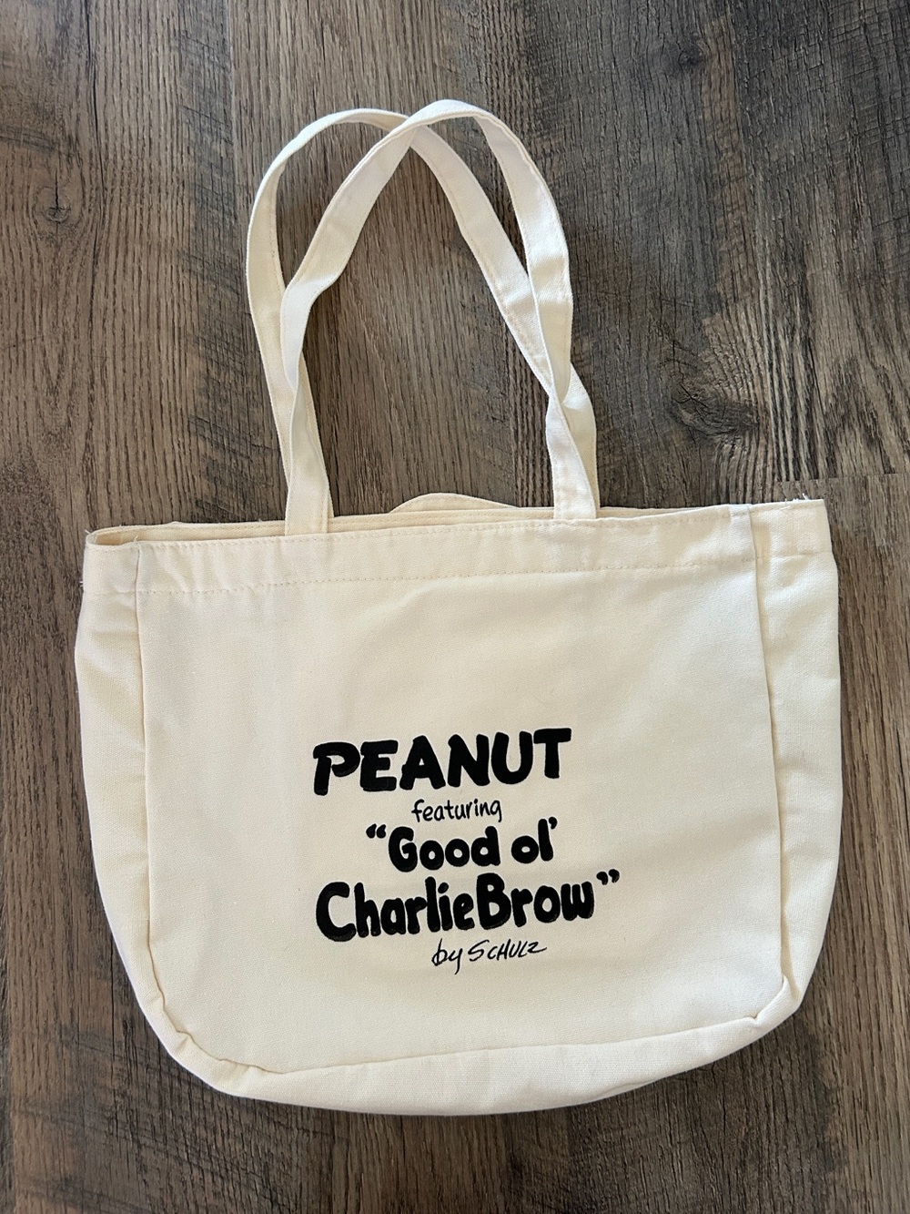 Snoopy and Peanut Tote Bag (Charlie Brown) - Picture 6 of 8